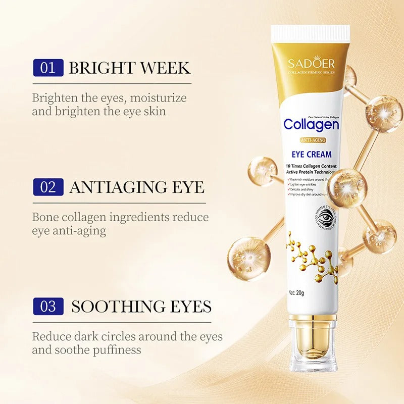 Crema al collagene sotto occhi
